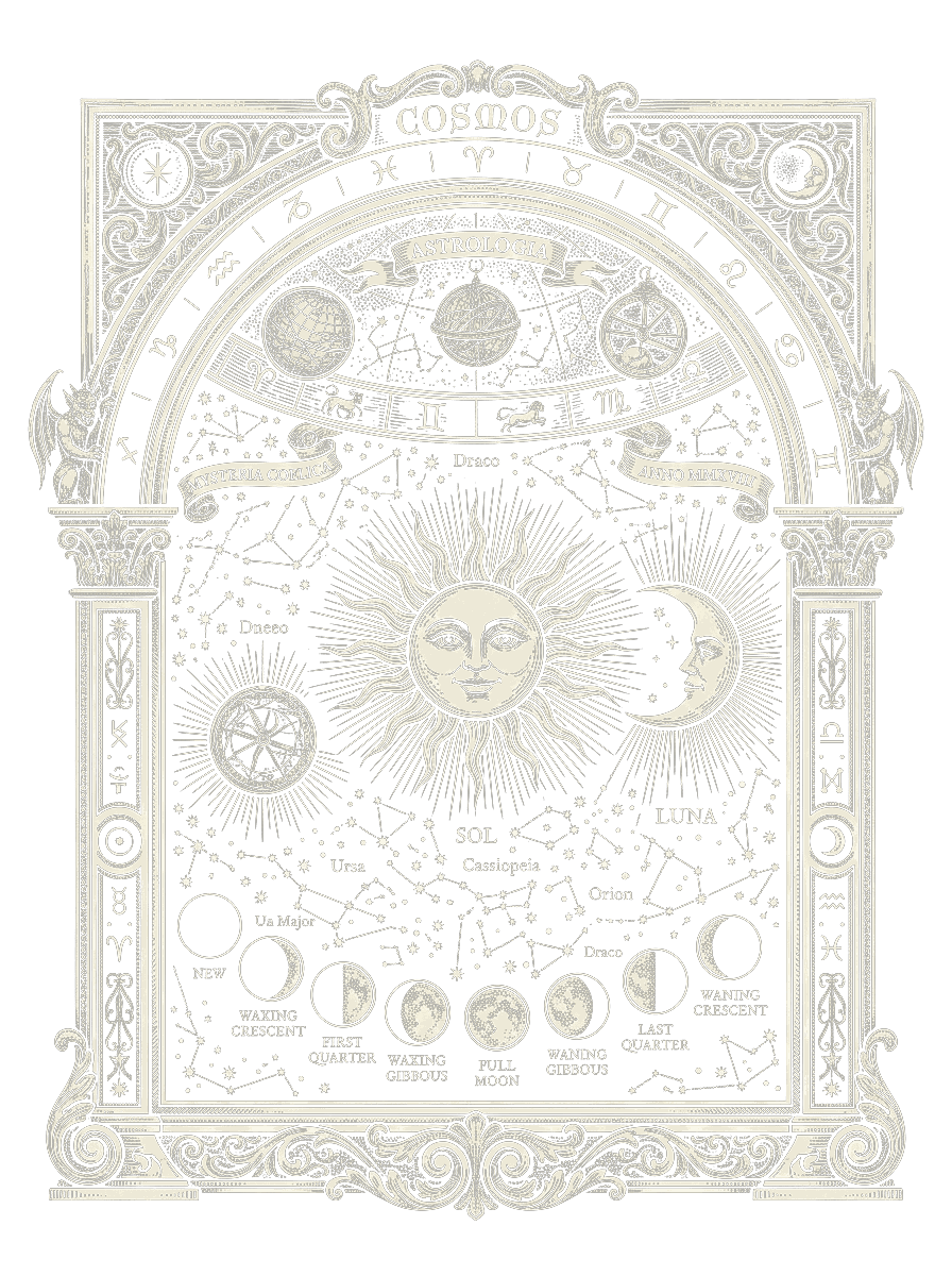 The Celestial Vault Heavyweight Graphic Tee Graphic Print