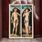 Adam and Eve Study by Rembrandt van Rijn