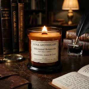 Apothecary Botanical & Library Soy Candle
