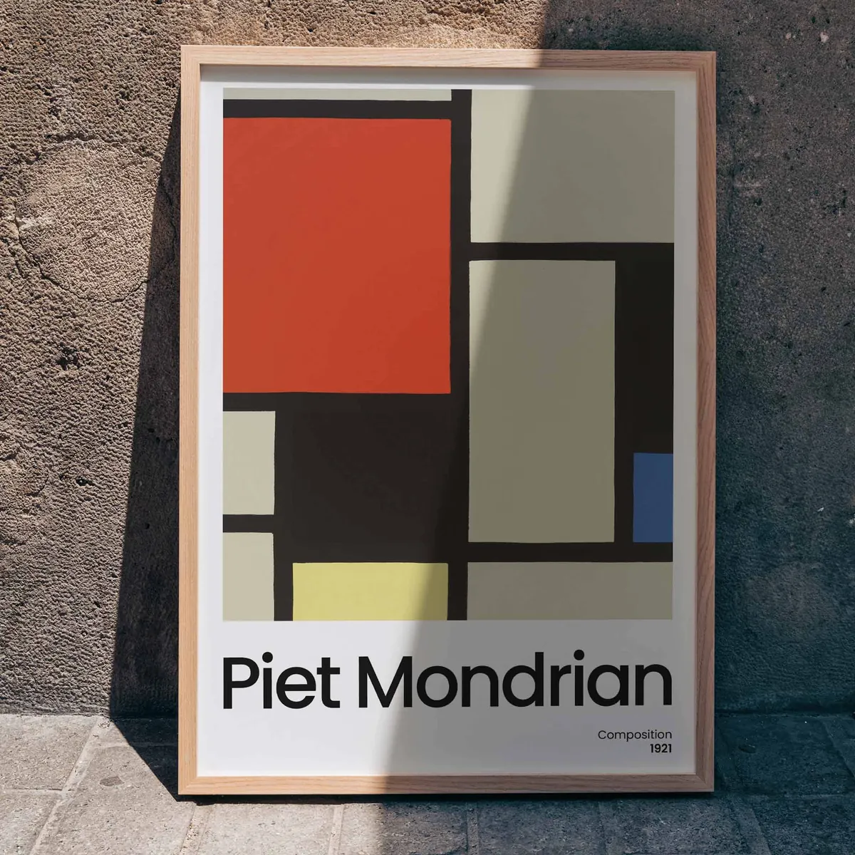 Composition In Red by Piet Mondrian