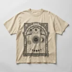 The Celestial Vault Heavyweight Graphic Tee by Étienne Léopold Trouvelot